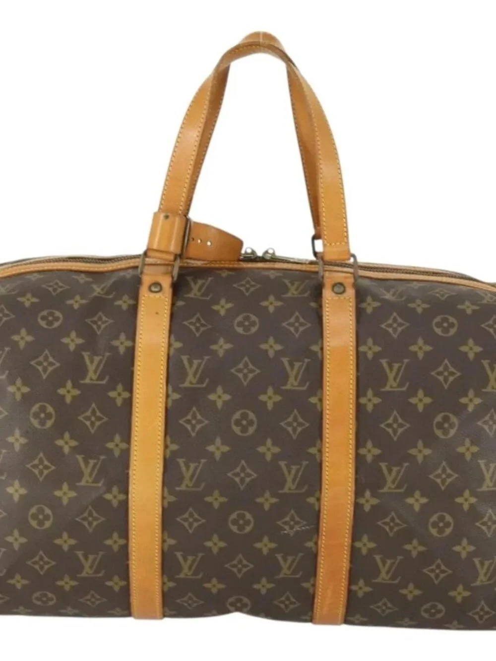 LOUIS VUITTON Monogram Sac Souple 45 Boston Bag M41624 LV Auth 171403